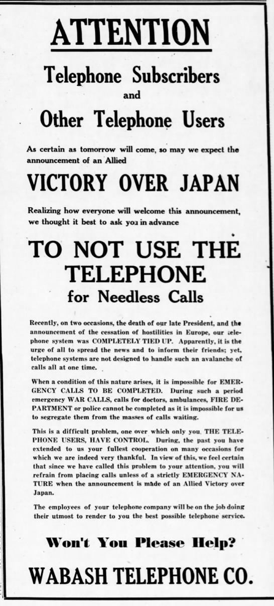 Victory Over Japan